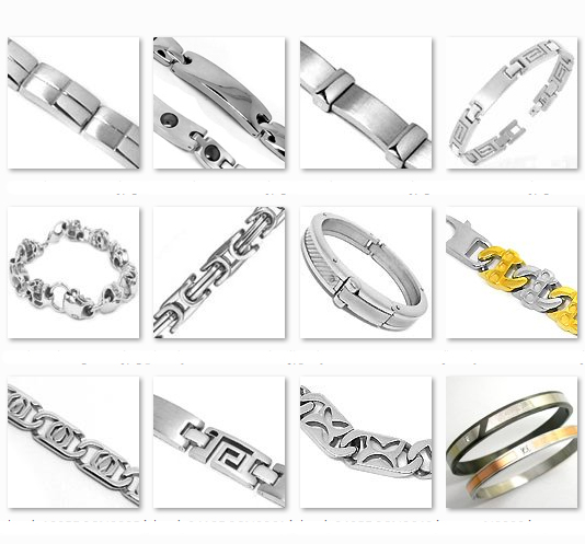 D510 bracelets acier 316 42pcs